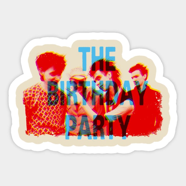 The Birthday Party Sticker by HAPPY TRIP PRESS